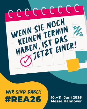 Treffen Sie uns auf der Real Estate Arena 2026