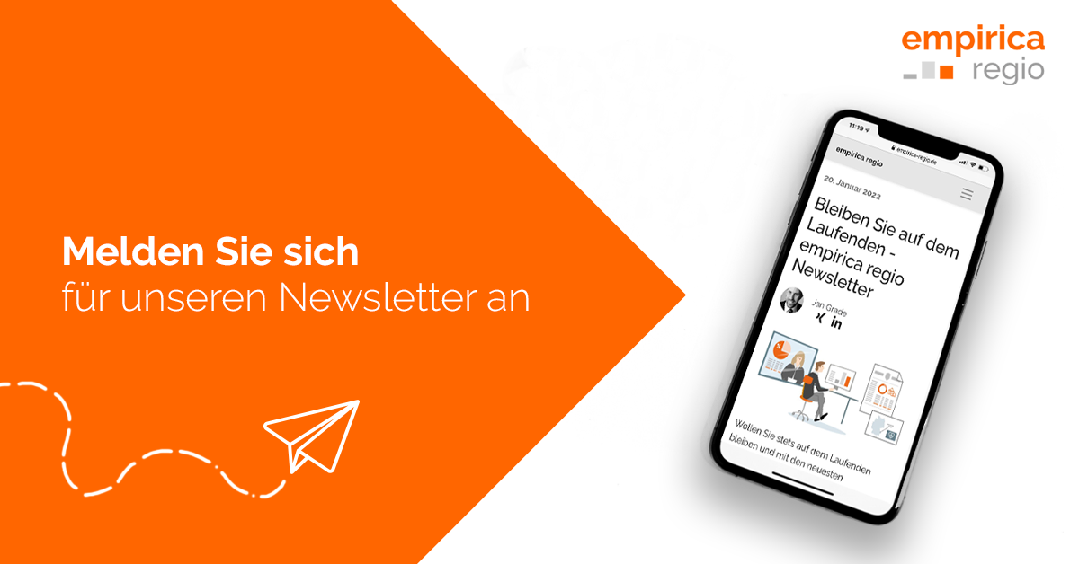 Bleiben Sie auf dem Laufenden - empirica regio Newsletter